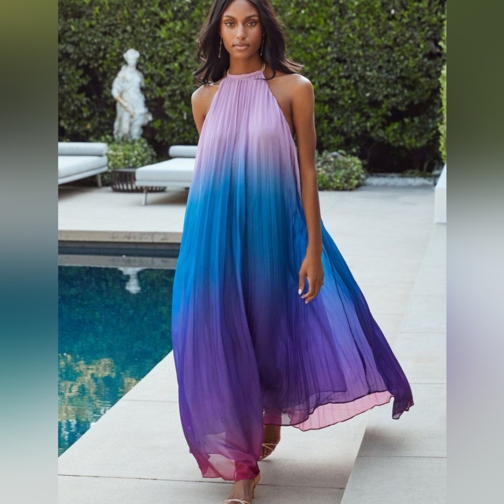 L'Atiste Size L NWT Mykonos Maxi Dress